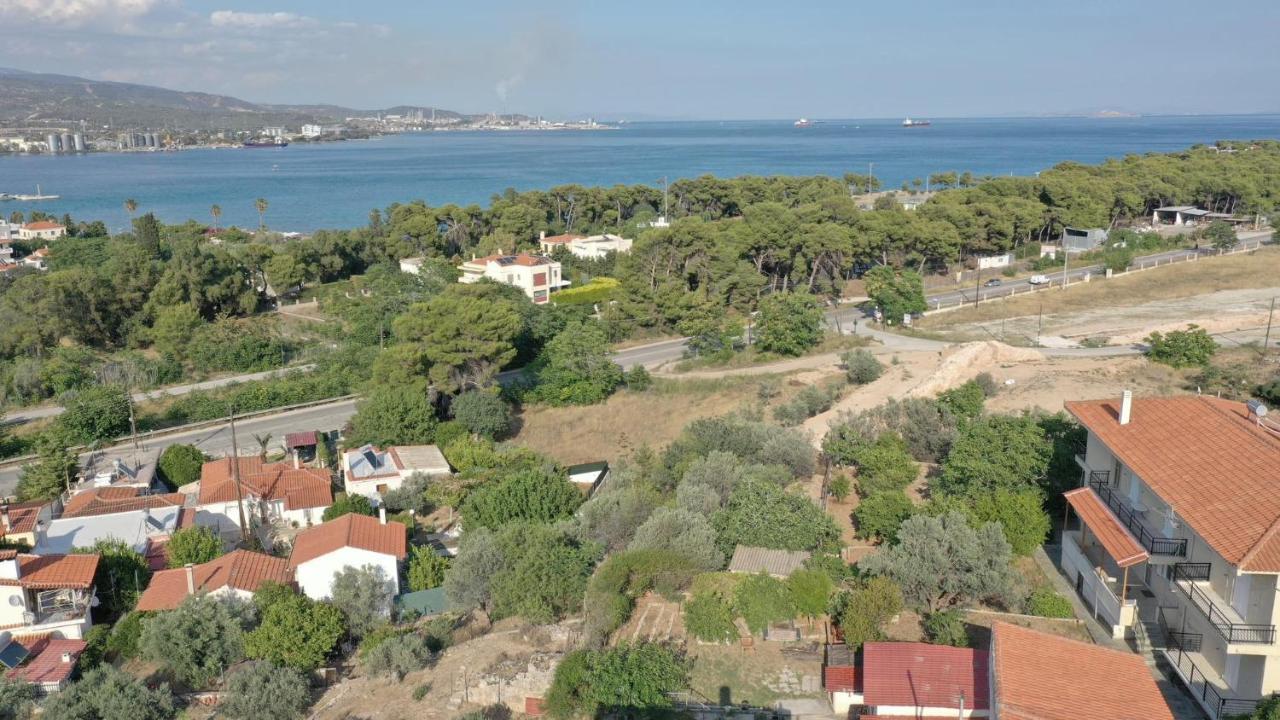 The Byzantine Wall House Isthmia Exterior foto
